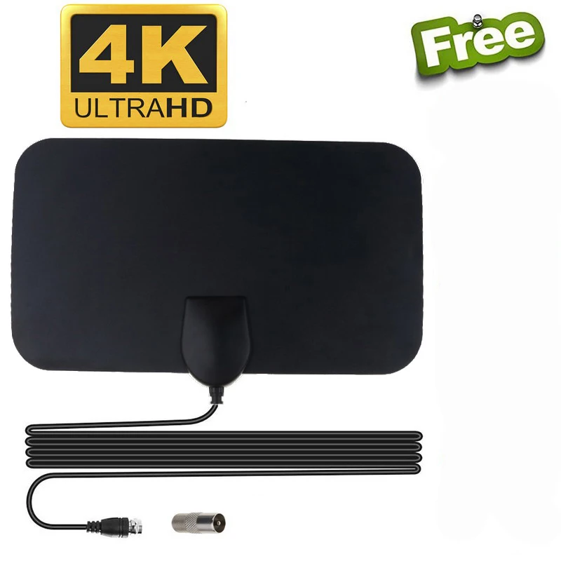 Antenna TV Digital DVB-T2 4K 1080P HDTV 50 Miles Signal Receiver Stickable Soft Indoor Antenna Smart TV 20dBI with Amplifier 
Antenna TV Digital DVB-T2 4K 1080P HDTV 50 Miles Signal Receiver Stickable Soft Indoor Antenna Smart TV 20dBI with Amplifier