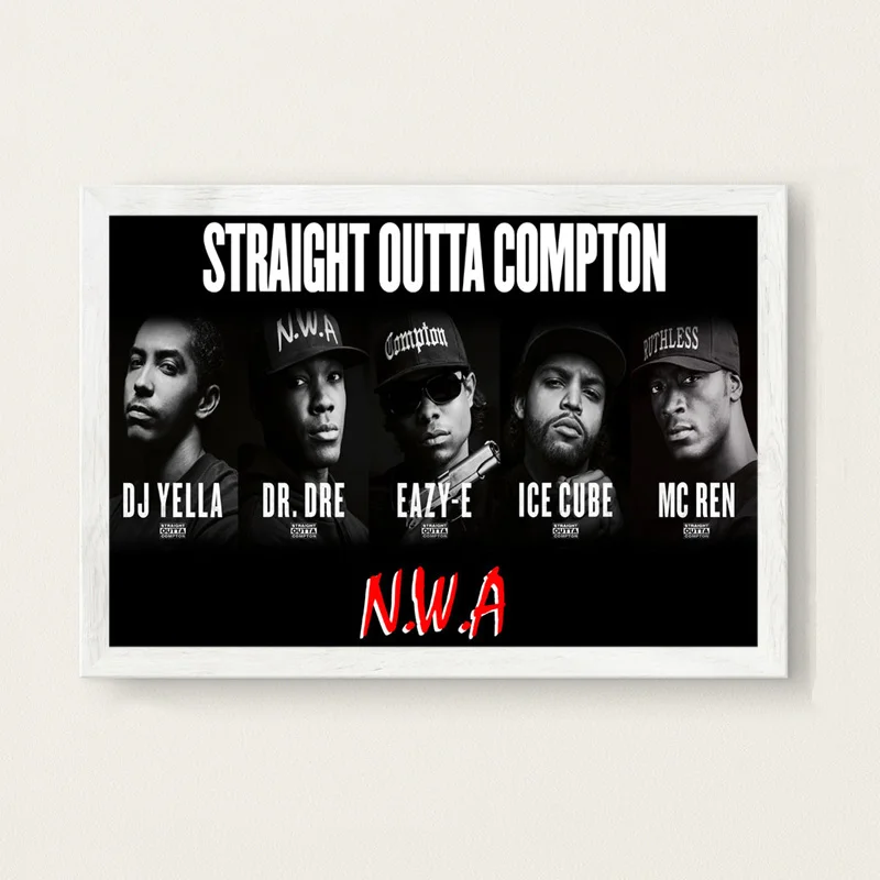 N.w.a Hip Hop Ice Cube Dr.dre Eazy-e posters and prints Canvas Painting Art wall pictures living room decoration Cuadros
N.w.a Hip Hop Ice Cube Dr.dre Eazy-e posters and prints Canvas Painting Art wall pictures living room decoration Cuadros