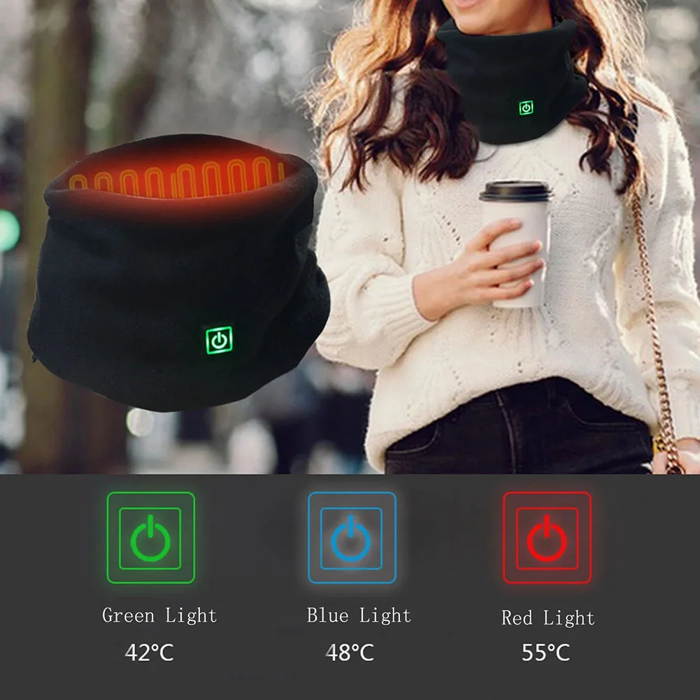 USB Charging Smart Electric Heated Scarf for Hiking 2.5Hours Winter Neck Warmmers for Men Women Cycling Fishing Camping Scarves
USB Charging Smart Electric Heated Scarf for Hiking 2.5Hours Winter Neck Warmmers for Men Women Cycling Fishing Camping Scarves
