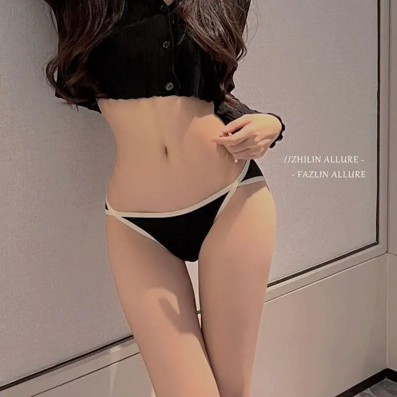 Женское нижнее белье с низкой талией, из чистого хлопка, с высоким разрезом
Женское нижнее белье с низкой талией, из чистого хлопка, с высоким разрезом