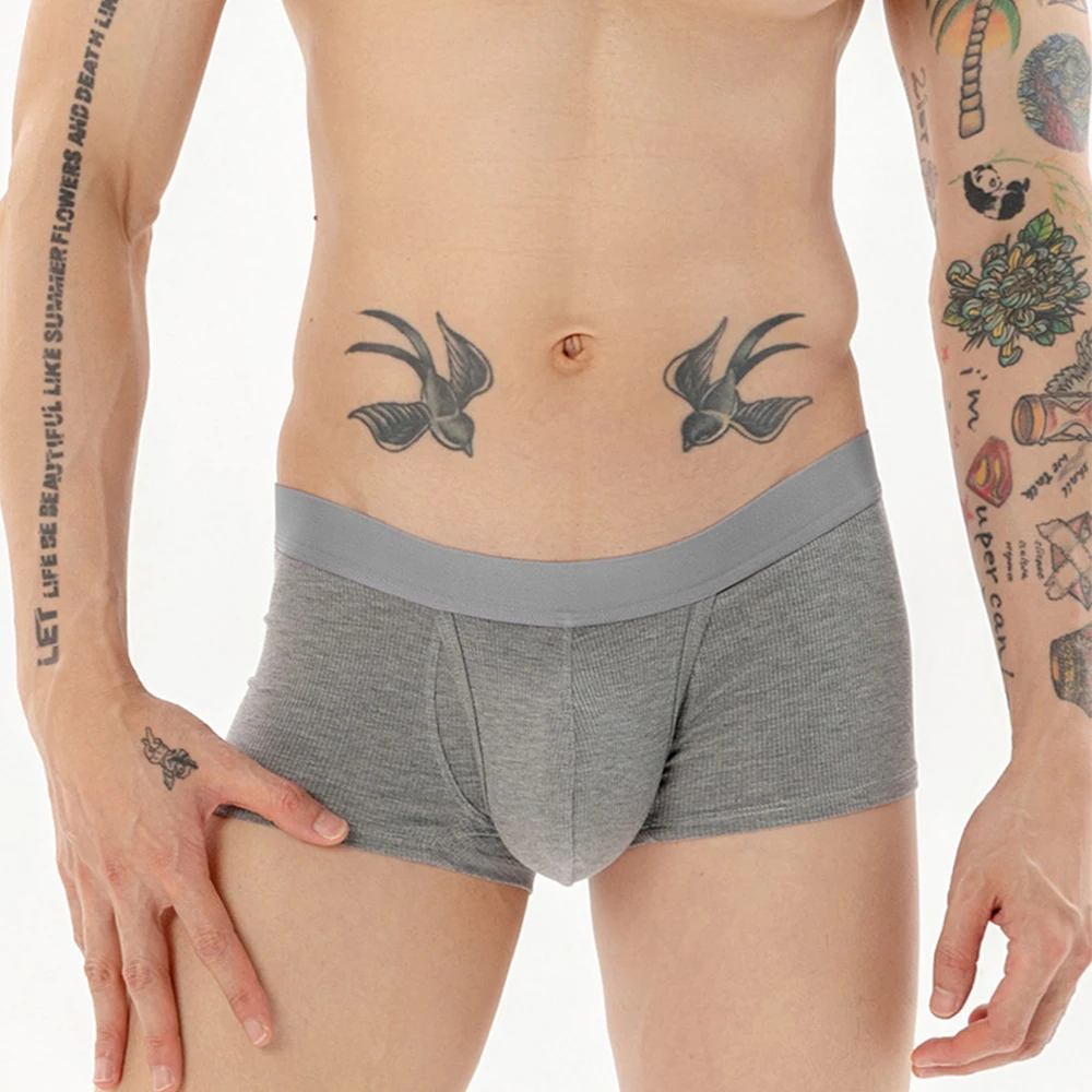 2023 New Men Sexy Underwear Breathable U-Bulge Sports Big Pouchcup Pouch Boxer Shorts Men's Space Capsule Pouch Separate Panties
2023 New Men Sexy Underwear Breathable U-Bulge Sports Big Pouchcup Pouch Boxer Shorts Men's Space Capsule Pouch Separate Panties