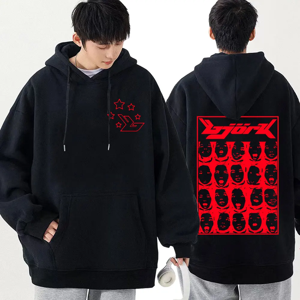 90s Singer Bjork Army of Me Post Music Album Hoodie Men's Harajuku Fashion Pullover Vintage Oversized Hoodies Fleece Streetwear
90s Singer Bjork Army of Me Post Music Album Hoodie Men's Harajuku Fashion Pullover Vintage Oversized Hoodies Fleece Streetwear
