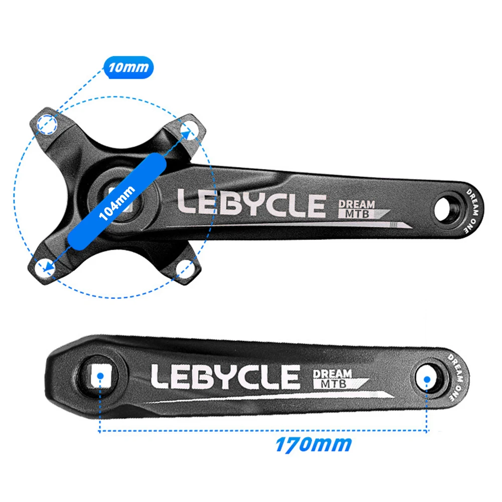Bicycle Square Hole Crank Aluminum Alloy Red/blue/black Bike Crankset Mountain Bike Crank Replacement Accessories
Bicycle Square Hole Crank Aluminum Alloy Red/blue/black Bike Crankset Mountain Bike Crank Replacement Accessories