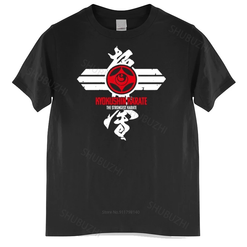 New Arrived Mens t shirt Retro Kyokushin The Strongest Karate T-Shirt Mens Japanese Martial Art Tshirt Homme Black T-shirt
New Arrived Mens t shirt Retro Kyokushin The Strongest Karate T-Shirt Mens Japanese Martial Art Tshirt Homme Black T-shirt