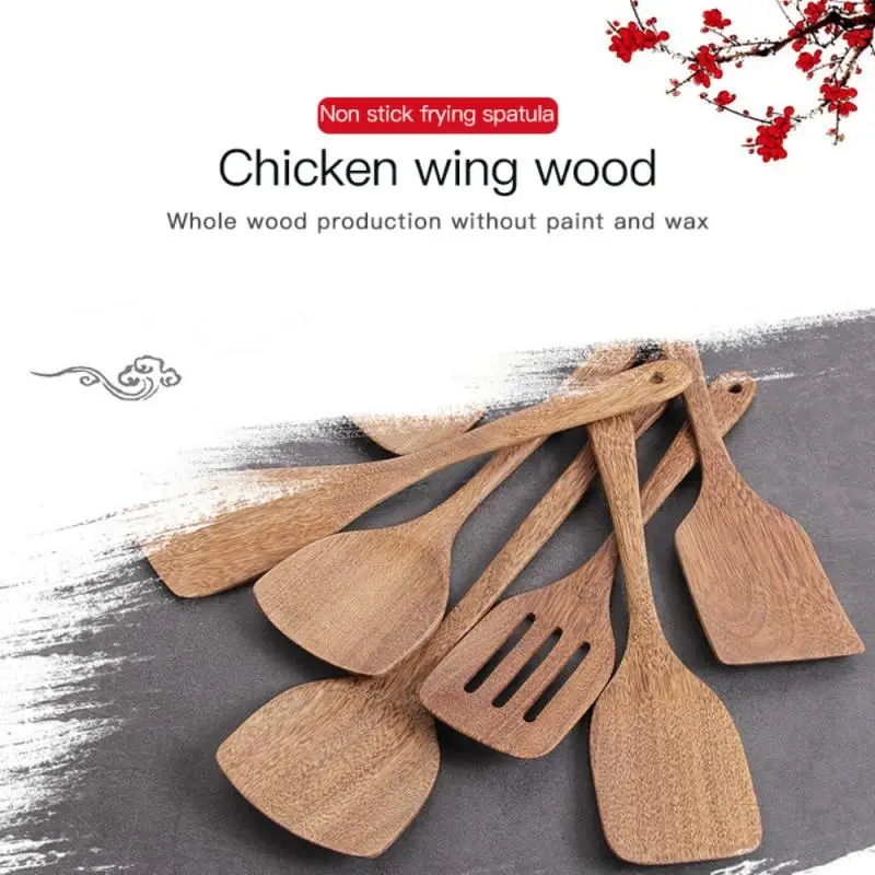 Non-stick Spatula Wooden Kitchenware Kitchen Spoon Spatula Non-stick Cookware Spatula Leaky Spoon 1pc Wooden Spatula Spoon
Non-stick Spatula Wooden Kitchenware Kitchen Spoon Spatula Non-stick Cookware Spatula Leaky Spoon 1pc Wooden Spatula Spoon