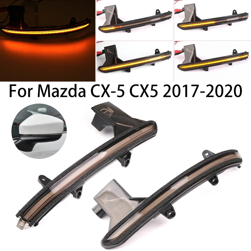 LED Dynamic Turn Signal Light Side Wing Rearview Mirror Indicator Sequential Blinker Lamp For Mazda CX-5 CX5 2017 2018 2019 2020
LED Dynamic Turn Signal Light Side Wing Rearview Mirror Indicator Sequential Blinker Lamp For Mazda CX-5 CX5 2017 2018 2019 2020