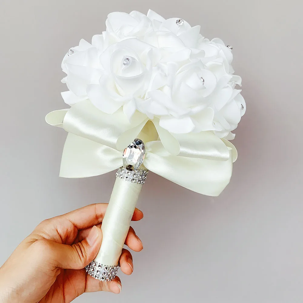 Bride Holding Flowers Wedding Foam Simulation Bouquet Wedding Flowers Factory Spot White Bridal Bouquet Wedding Bouquet
Bride Holding Flowers Wedding Foam Simulation Bouquet Wedding Flowers Factory Spot White Bridal Bouquet Wedding Bouquet