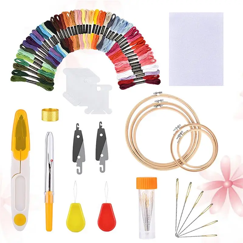 1 Set Embroidery Tools Metal Practical Threading Devices Colored Threads for DIY Sewing Embroidery
1 Set Embroidery Tools Metal Practical Threading Devices Colored Threads for DIY Sewing Embroidery