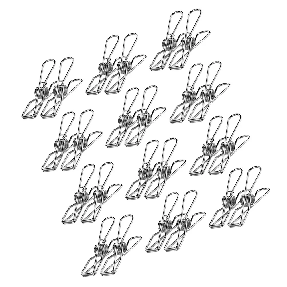 100Pcs Home Supplies Fish Tail Clips Veersatile Clothes Clip Wire Clothespins for Bathroom
100Pcs Home Supplies Fish Tail Clips Veersatile Clothes Clip Wire Clothespins for Bathroom