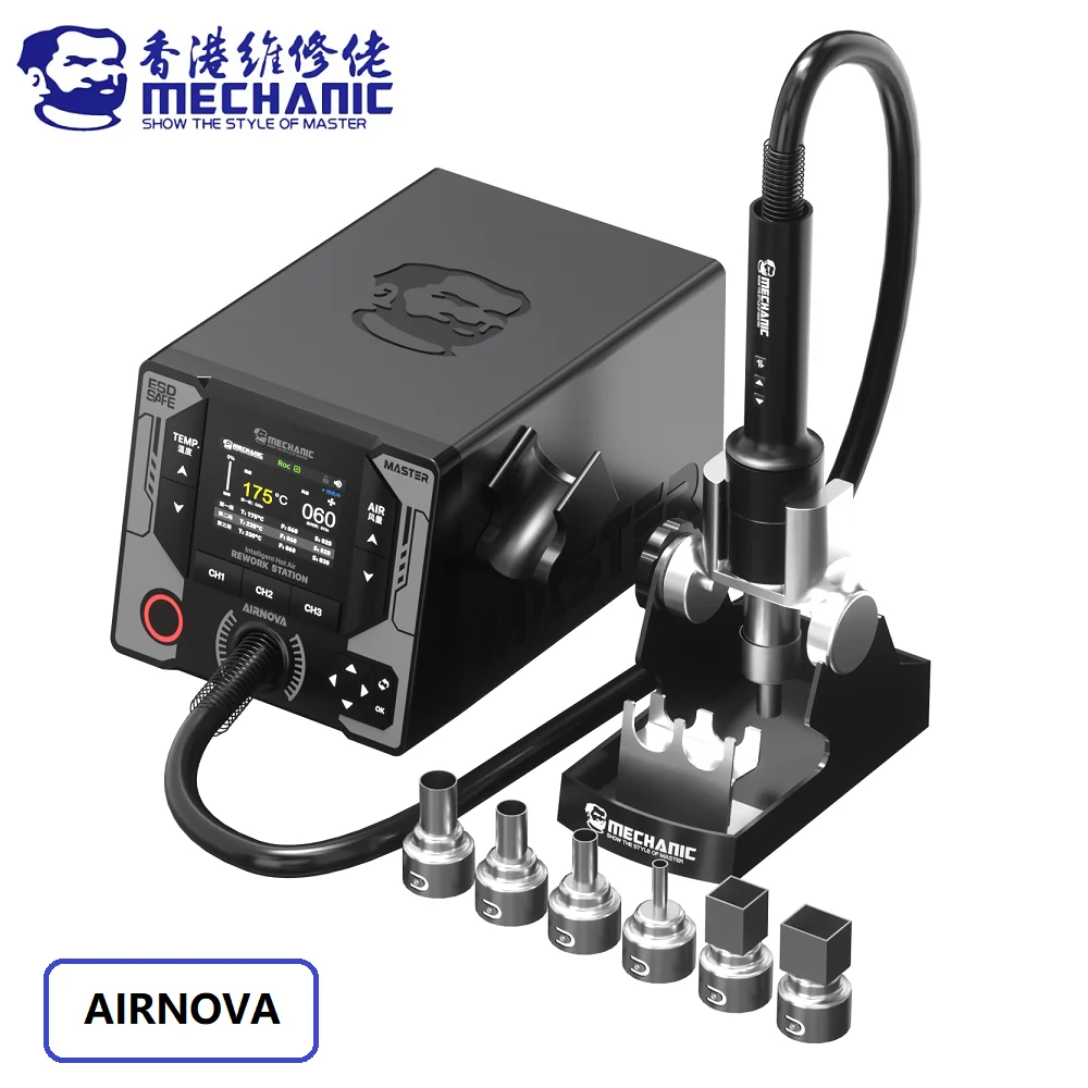 MECHANIC AirNova 1200 Вт паяльная станция
MECHANIC AirNova 1200 Вт паяльная станция