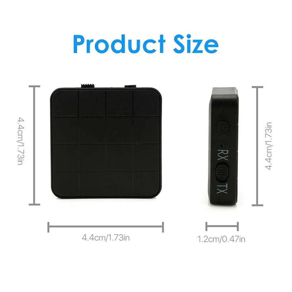Transmitter Advanced Bluetooth 50 Receiver Transmitter HiFi RCA To 35mm Aux Audio Adapter Extended Battery Life
Transmitter Advanced Bluetooth 50 Receiver Transmitter HiFi RCA To 35mm Aux Audio Adapter Extended Battery Life