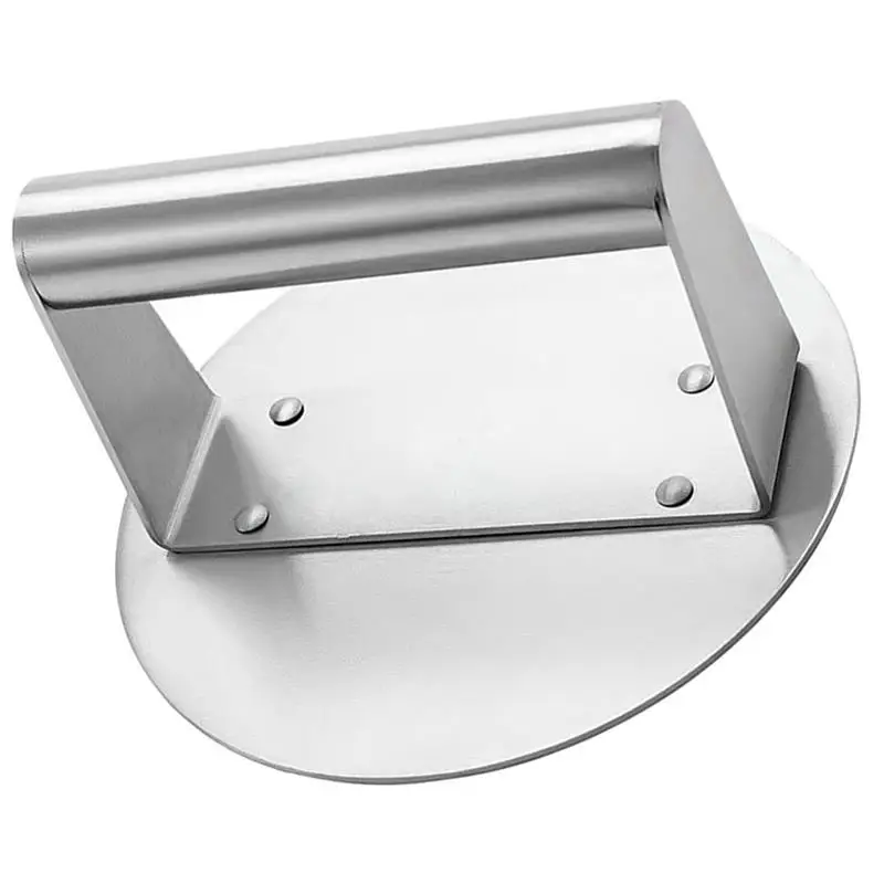 Stainless Steel Burger Press Round Burger Smasher Tool Metal Burger Press Smasher Kitchen Burger Smasher Kitchen Gadget
Stainless Steel Burger Press Round Burger Smasher Tool Metal Burger Press Smasher Kitchen Burger Smasher Kitchen Gadget