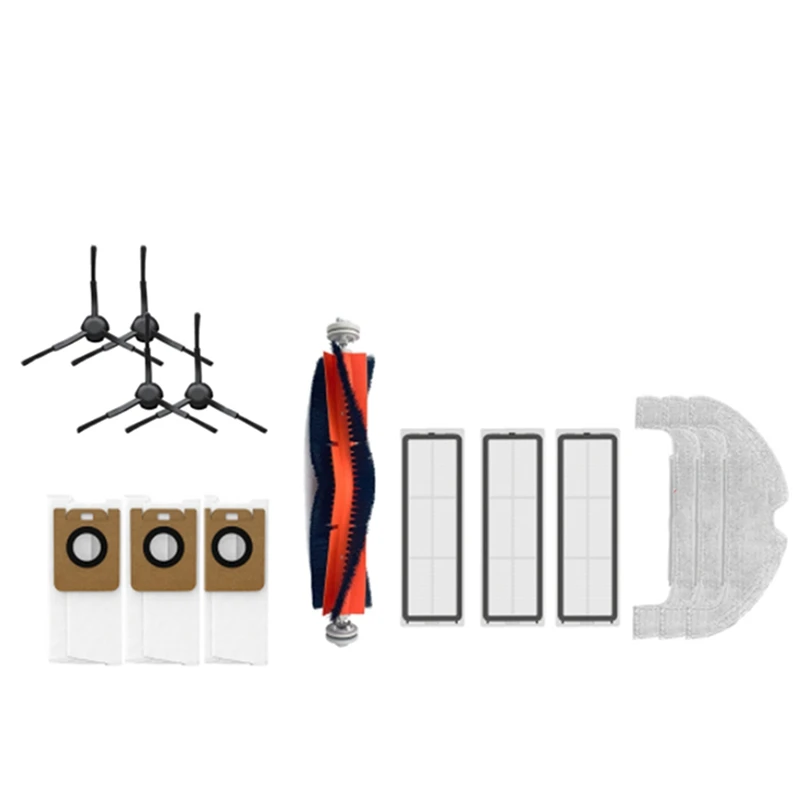 1Set For Dreame Bot Z10 Pro Robot Vacuum Cleaner Spare Parts Dust Bag HEPA Filter Side Brush Main Brush Mop Cloths
1Set For Dreame Bot Z10 Pro Robot Vacuum Cleaner Spare Parts Dust Bag HEPA Filter Side Brush Main Brush Mop Cloths