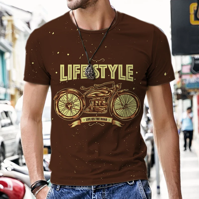 Men's T-shirts Retro Motorcycle Style Sportswear Casual 2-piece Set Tracksuit Harajuku Outfit Oversized T-shirt Fashion Hot Tops
Men's T-shirts Retro Motorcycle Style Sportswear Casual 2-piece Set Tracksuit Harajuku Outfit Oversized T-shirt Fashion Hot Tops