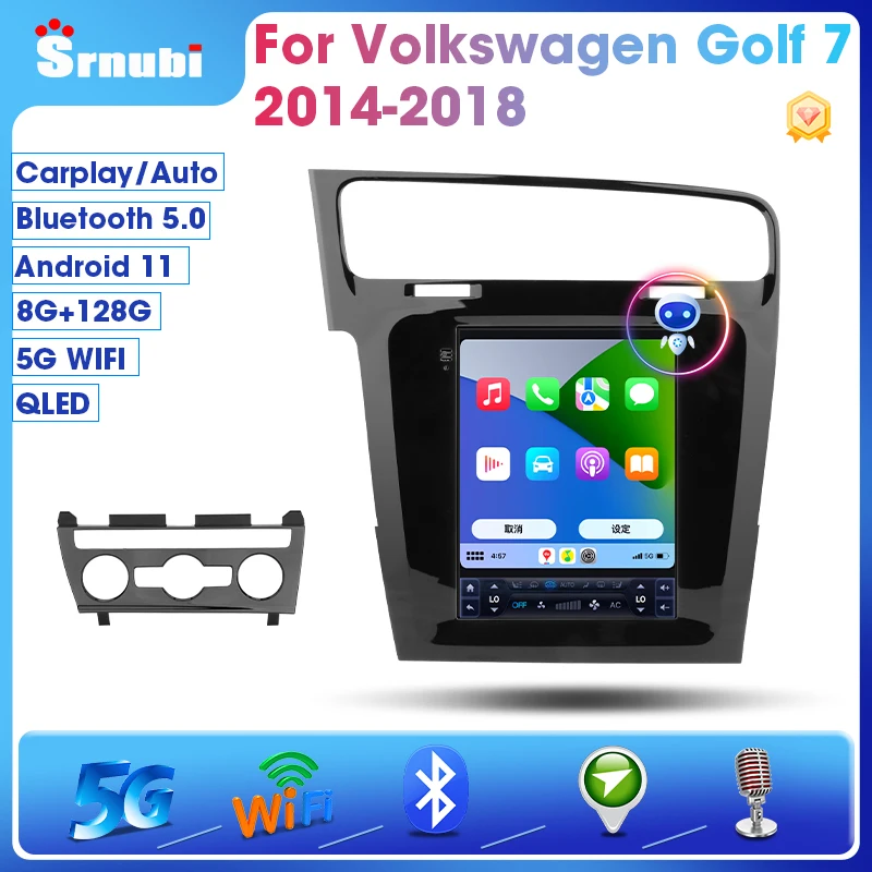 Srnubi для Tesla Style Android 11,0 автомобильное радио для Volkswagen Golf 7 2013-2017 мультимедийное видео 2Din 4G WiFi Carplay головное устройство
Srnubi для Tesla Style Android 11,0 автомобильное радио для Volkswagen Golf 7 2013-2017 мультимедийное видео 2Din 4G WiFi Carplay головное устройство