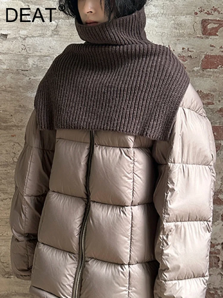 Женский трикотажный комбинезон DEAT, трикотажный Мягкий комбинезон с высоким воротом, кофейного или абрикосового цвета, аксессуар для зимы, 7AB2360, 2023
Женский трикотажный комбинезон DEAT, трикотажный Мягкий комбинезон с высоким воротом, кофейного или абрикосового цвета, аксессуар для зимы, 7AB2360, 2023