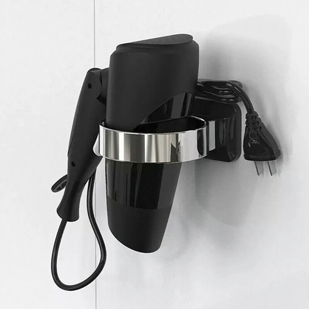 Hotel Hairdryer Storage Rack Household Mounted Rack Storage Tool Wall White/Black Dryer Holder Brand New Durable
Hotel Hairdryer Storage Rack Household Mounted Rack Storage Tool Wall White/Black Dryer Holder Brand New Durable