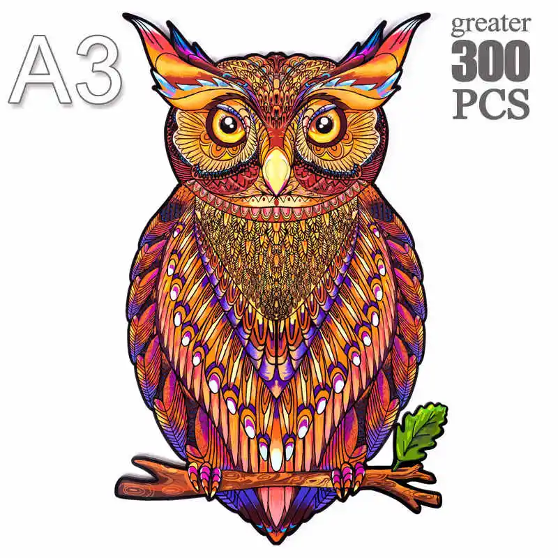 Owl 2022 Animal Puzzles Wooden For Adults Kids Jigsaw 3D Gifts Puzzle Interactive Games Toy Educational Child Toys Animal Puzzle
Owl 2022 Animal Puzzles Wooden For Adults Kids Jigsaw 3D Gifts Puzzle Interactive Games Toy Educational Child Toys Animal Puzzle