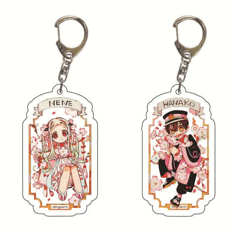 Anime Toilet-Bound Hanako-kun Keychain Cosplay ASHIRO NENE HANAKO-KUN Character Acrylic Key Chain Pendant Keyring
Anime Toilet-Bound Hanako-kun Keychain Cosplay ASHIRO NENE HANAKO-KUN Character Acrylic Key Chain Pendant Keyring