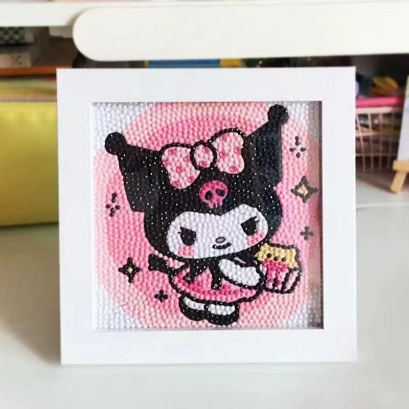 Алмазная картина Sanrio Kuromi 2 шт./набор, милая мультяшная 5D мозаика «сделай сам», круглая вышивка, декор для детской комнаты, детский подарок
Алмазная картина Sanrio Kuromi 2 шт./набор, милая мультяшная 5D мозаика «сделай сам», круглая вышивка, декор для детской комнаты, детский подарок