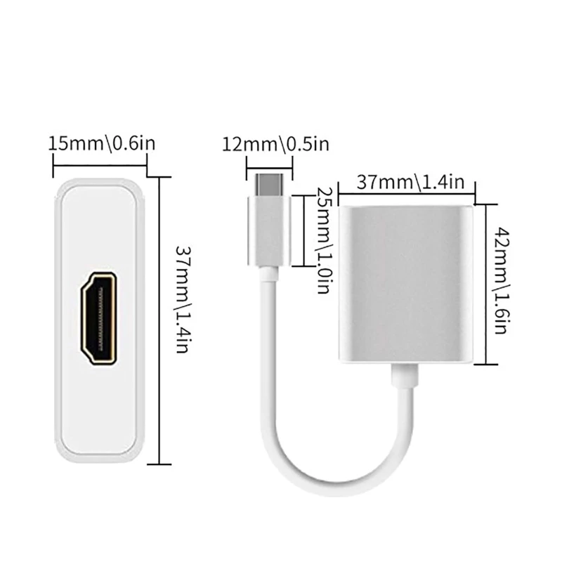R2LB Type-C Hub Adapter 2 in 1 10Gbps Type C to HDMI-compatible Converter USB-C Dock Station Aluminum Alloy HD- 4K 1080P
R2LB Type-C Hub Adapter 2 in 1 10Gbps Type C to HDMI-compatible Converter USB-C Dock Station Aluminum Alloy HD- 4K 1080P