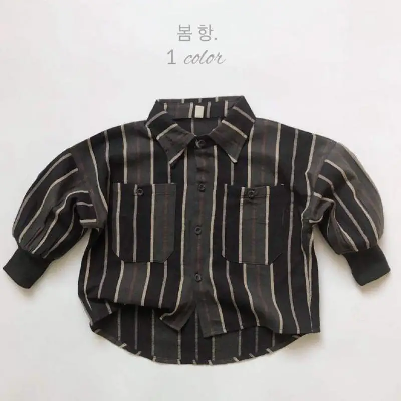 Весенняя Милая модная одежда в полоску для маленьких девочек осенние Топы с длинными рукавами для маленьких мальчиков, футболка с лацканам...
Весенняя Милая модная одежда в полоску для маленьких девочек осенние Топы с длинными рукавами для маленьких мальчиков, футболка с лацканам...