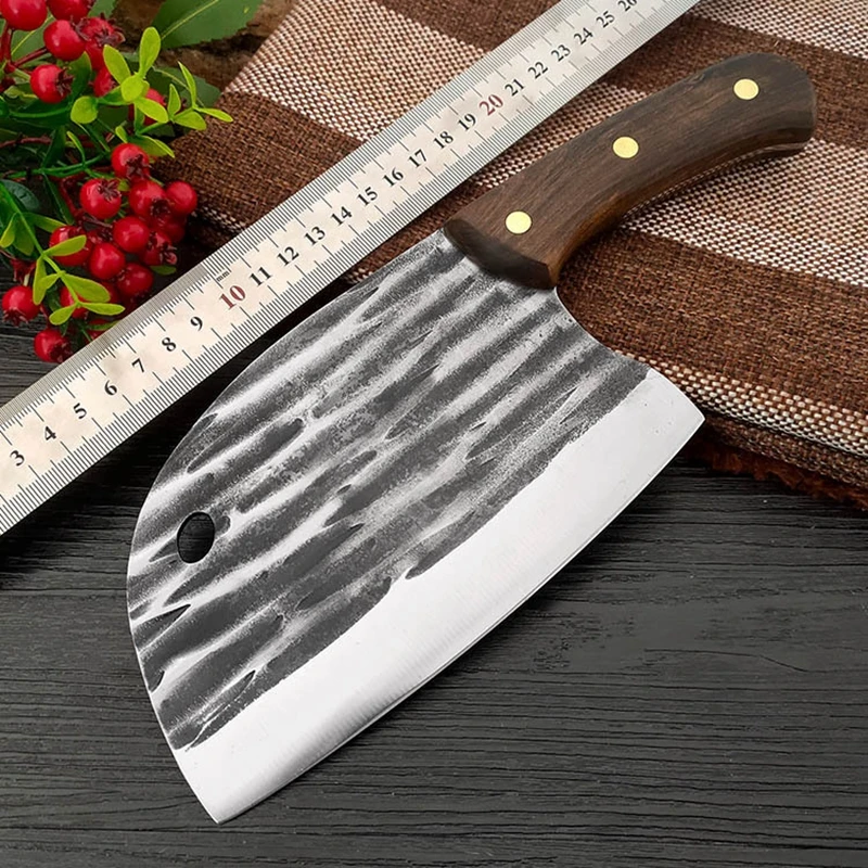 

Кухонный Нож китайский мясницкий нож для нарезания нож из нержавеющей стали профессиональные ножи ручной работы для дома и кухни