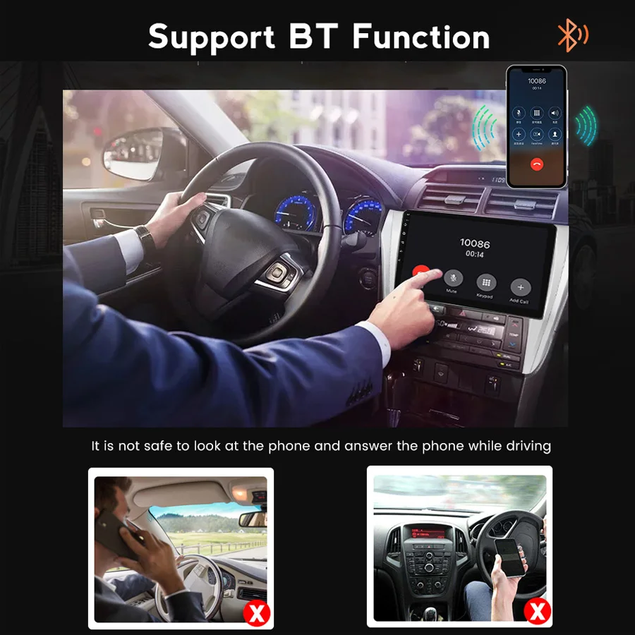 HD 1280*720 IPS Android 12 0 2 ГБ + 32 Автомобильный DVD-плеер GPS WIFI Bluetooth 5 радио для Toyota Corolla E140/150