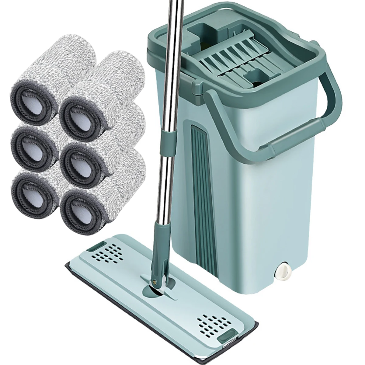 Mop Bucket Set Pads With Easy Bucket Mop Mop Bucket Reusable Microfiber Squeeze And Cleaning New Replacement With Mop Flat 6
Mop Bucket Set Pads With Easy Bucket Mop Mop Bucket Reusable Microfiber Squeeze And Cleaning New Replacement With Mop Flat 6