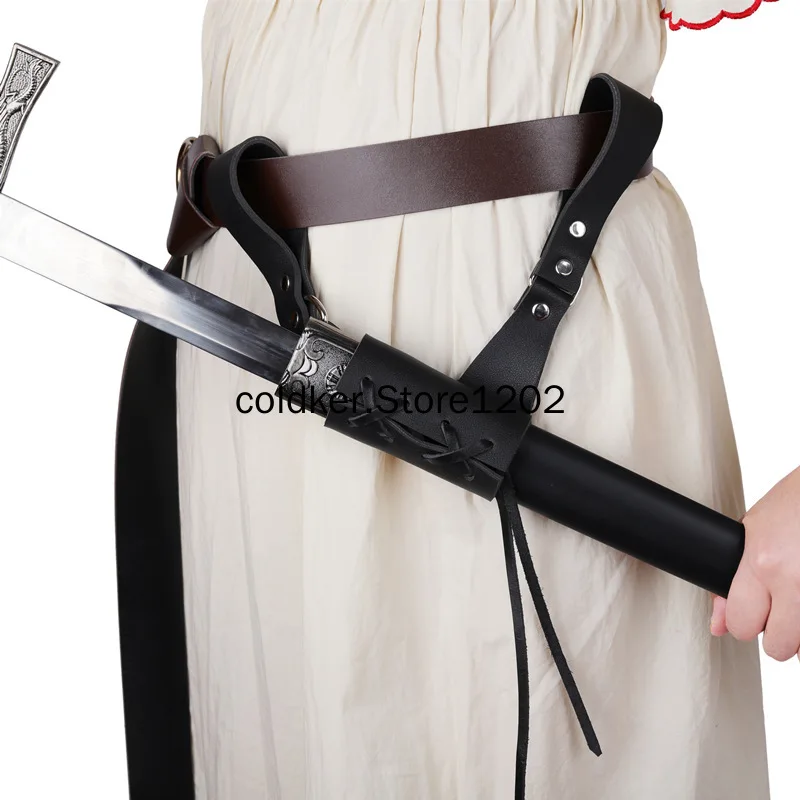 2022 Medieval Sword Belt Waist Sheath Scabbard Holder Adult Men Larp Knight Battle Weapon Costume Rapier Ring Belt Strap Holster
2022 Medieval Sword Belt Waist Sheath Scabbard Holder Adult Men Larp Knight Battle Weapon Costume Rapier Ring Belt Strap Holster