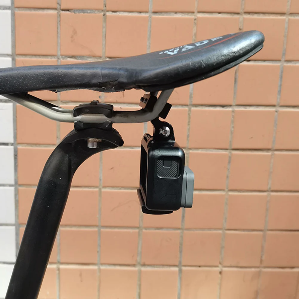 Aluminum Alloy Bicycle Saddle Camera Mount Holder Stand Base For-Gopro CNC Camera Bracket Seat-post Mount Accessories
Aluminum Alloy Bicycle Saddle Camera Mount Holder Stand Base For-Gopro CNC Camera Bracket Seat-post Mount Accessories