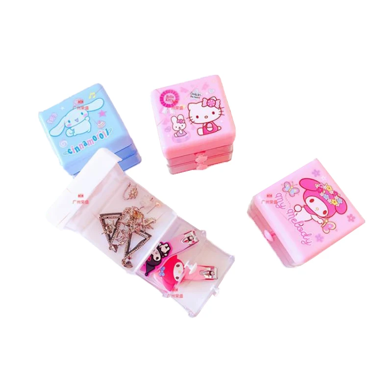 Шкатулка для ювелирных изделий Sanrios Kawaii Mymelody Kitty Kuromi Cinnamoroll, 7 см
Шкатулка для ювелирных изделий Sanrios Kawaii Mymelody Kitty Kuromi Cinnamoroll, 7 см