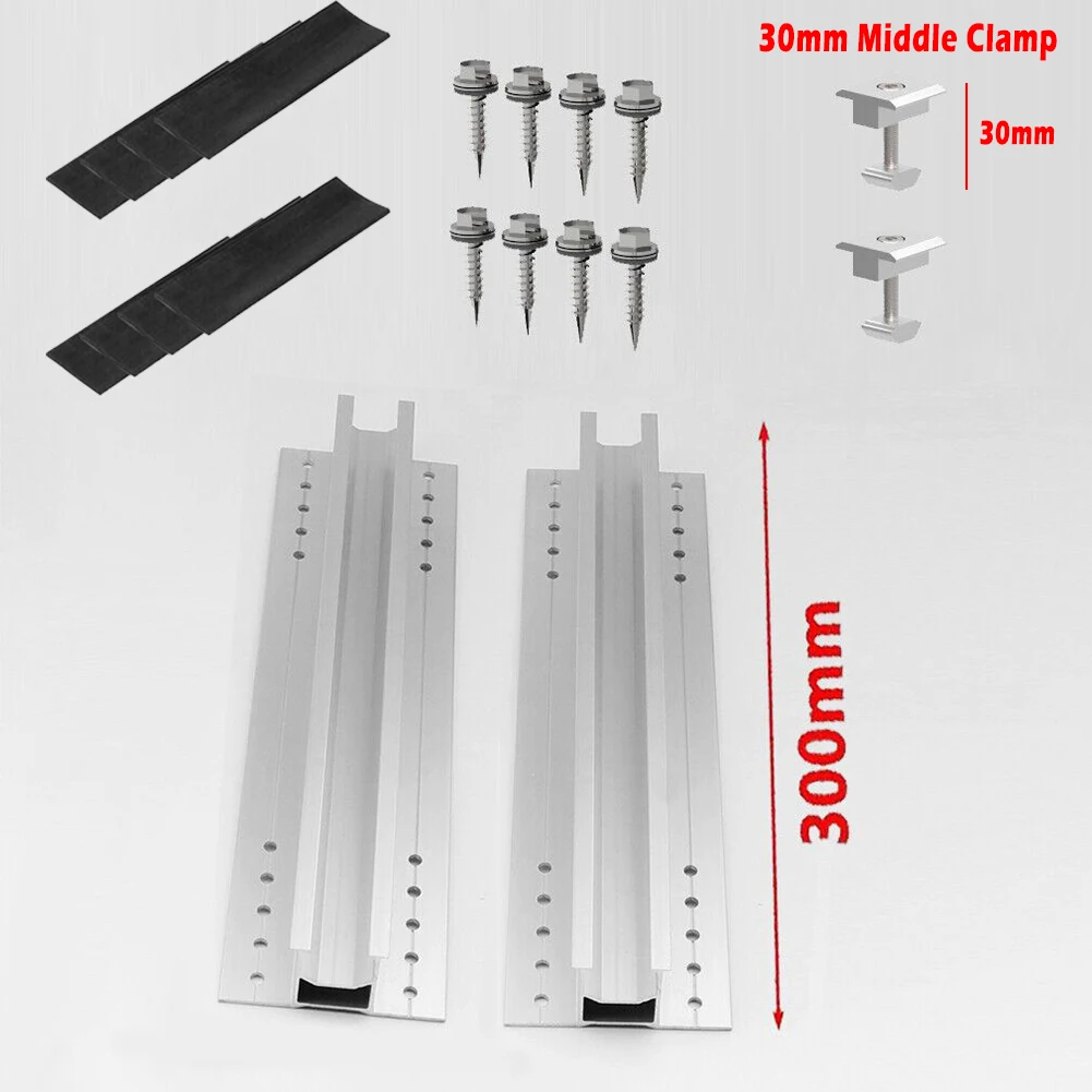Aluminum Middle Clamp+ Rail Solar Panel Parts For Farming Home/Garden Aquaculture Automotive Backup Camping/Hiking Commercial
Aluminum Middle Clamp+ Rail Solar Panel Parts For Farming Home/Garden Aquaculture Automotive Backup Camping/Hiking Commercial