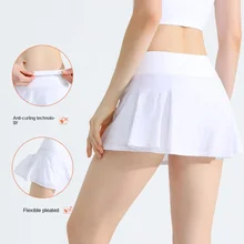 S-Tennis Skirt Fitness Culottes yoga shorts women gym shorts