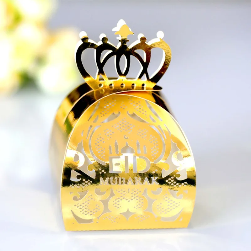 10pcs EID Mubarak Chocolate Candy Dragees Box Cookie Gift Packaging Boxes Bag Ramadan Kareem Decoration Islamic Muslim Supplies
10pcs EID Mubarak Chocolate Candy Dragees Box Cookie Gift Packaging Boxes Bag Ramadan Kareem Decoration Islamic Muslim Supplies