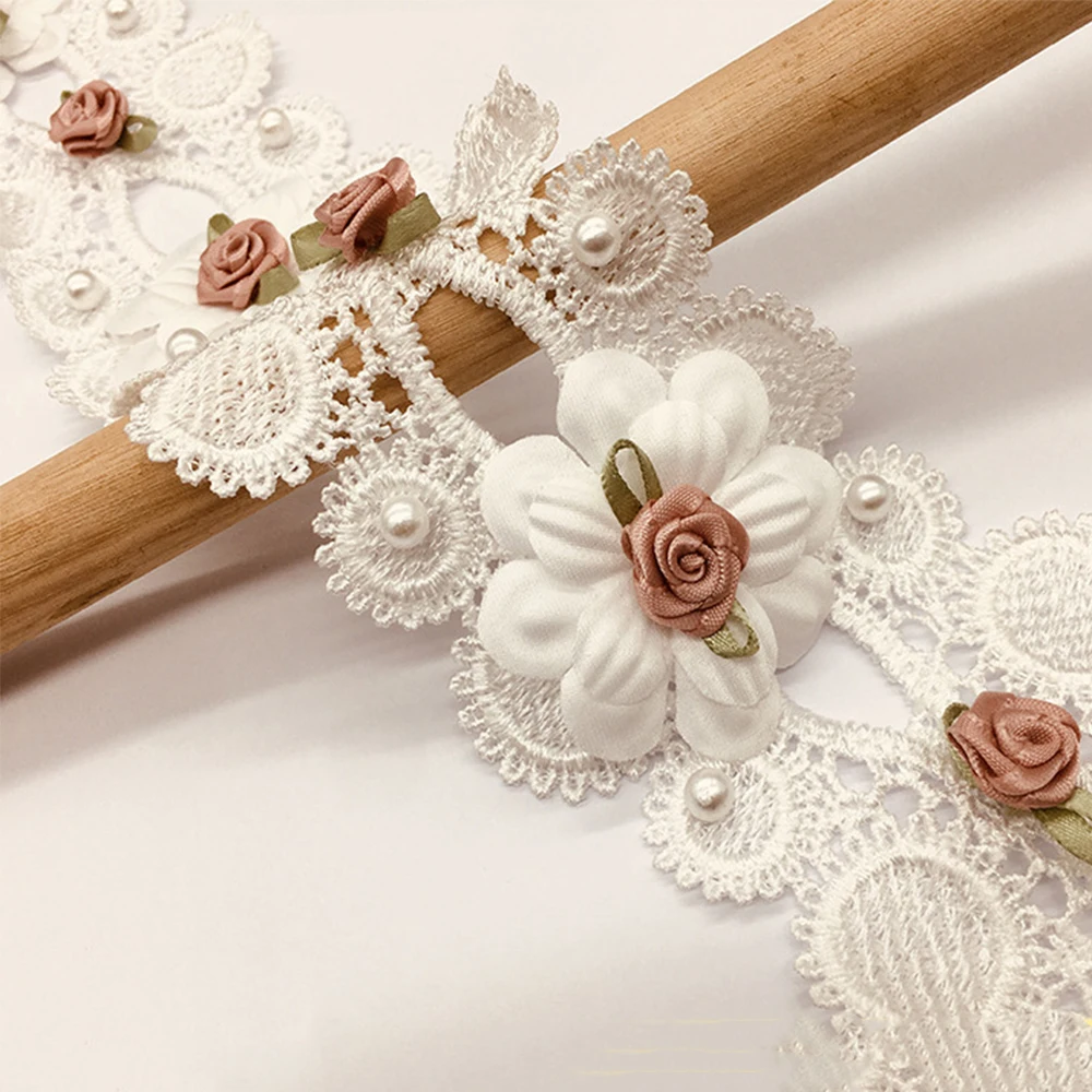 1 Yard White Embroidered Beaded Mesh Flower Lace for Needlework and Handicrafts Wedding Dress Crafts Materials African Fabrics
1 Yard White Embroidered Beaded Mesh Flower Lace for Needlework and Handicrafts Wedding Dress Crafts Materials African Fabrics