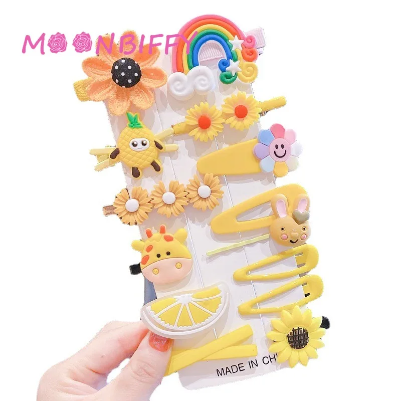 14PCS/Set New Girls Cute Cartoon Unicorn Hair Clips Kids Lovely Hairpins Headband Barrettes Fashion Hair Accessories Children
14PCS/Set New Girls Cute Cartoon Unicorn Hair Clips Kids Lovely Hairpins Headband Barrettes Fashion Hair Accessories Children