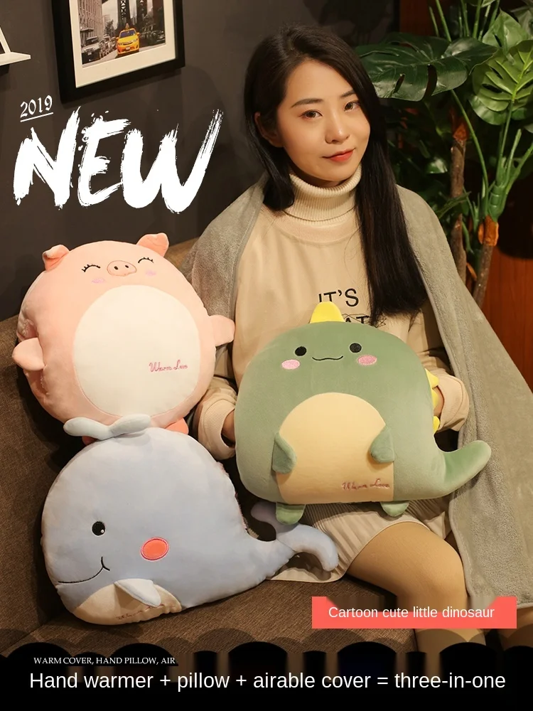 Hand Warmer Pillow and Quilt Dual-Use Office Cushion Three-in-One for Girls Sleeping Nap Blanket Lunch Break Artifact
Hand Warmer Pillow and Quilt Dual-Use Office Cushion Three-in-One for Girls Sleeping Nap Blanket Lunch Break Artifact