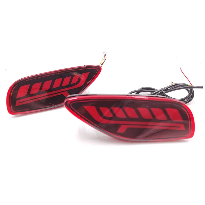New1Pair Car LED Turn Signal Reflector Tail Light Rear Bumper Light Rear Fog Lamp Brake Light for Kia Seltos 2019 2020 2021
New1Pair Car LED Turn Signal Reflector Tail Light Rear Bumper Light Rear Fog Lamp Brake Light for Kia Seltos 2019 2020 2021