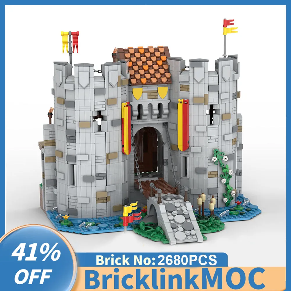 2680pcs MOC European Medieval Street View Black Falcon's Fortress castle gate DIY creative ideas Retro Toy Birthday Gift blocks
2680pcs MOC European Medieval Street View Black Falcon's Fortress castle gate DIY creative ideas Retro Toy Birthday Gift blocks