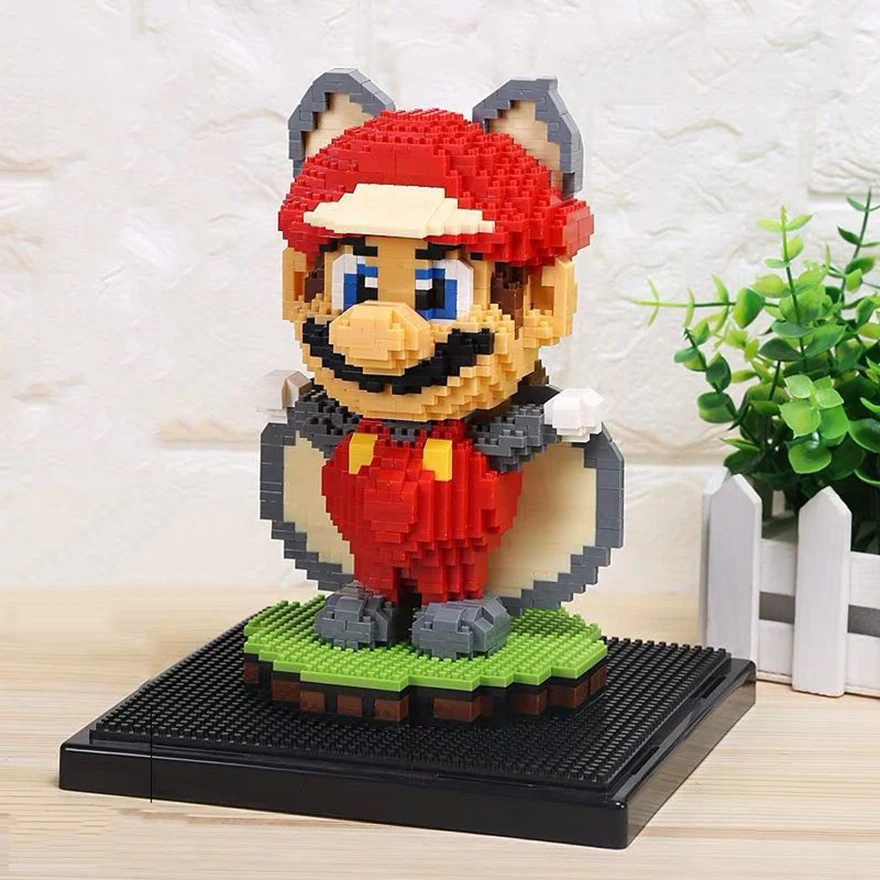 Super Mario Flying Bat Yoshi Bowser Auction Figures Model Anime Mario Bros Building Blocks Mini Bricks Toy for Boy Children Gift
Super Mario Flying Bat Yoshi Bowser Auction Figures Model Anime Mario Bros Building Blocks Mini Bricks Toy for Boy Children Gift