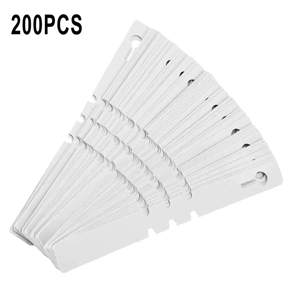 200Pcs Plant Labels Flexible PVC Plastic Garden Tag Nursey Plant Marker Pen Waterproof Label Number Plate Garden Supplies
200Pcs Plant Labels Flexible PVC Plastic Garden Tag Nursey Plant Marker Pen Waterproof Label Number Plate Garden Supplies