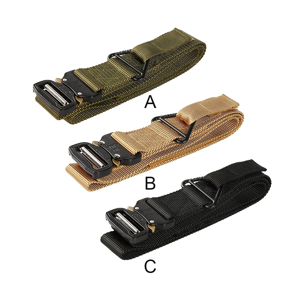 Hunting Belt Quick Release Waistband Training Belt Hunting Tool for Outdoor Activity Black
Hunting Belt Quick Release Waistband Training Belt Hunting Tool for Outdoor Activity Black