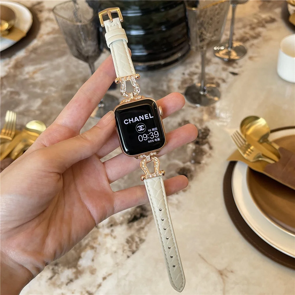 U Type Woven Pattern Zinc Alloy+Genuine Leather Watch for Iwatch Ultra 8 7 49mm 45mm Glittery Rhinestone Strap for Apple 41mm
U Type Woven Pattern Zinc Alloy+Genuine Leather Watch for Iwatch Ultra 8 7 49mm 45mm Glittery Rhinestone Strap for Apple 41mm