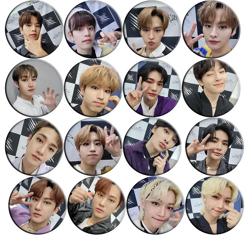 KPOP Stray Kids Tinplate Badge Mirror Keychain Bag Accessories Backpack Lapel Pins Jewelry Bang Chan Hyun-Jin Fans Collection
KPOP Stray Kids Tinplate Badge Mirror Keychain Bag Accessories Backpack Lapel Pins Jewelry Bang Chan Hyun-Jin Fans Collection