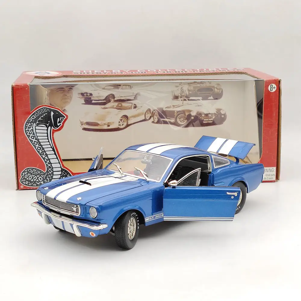 

Cobra 1:18 Ford Mustang Shelby GT 350 1966 Blue DC35002 Metal Model Car Limited Collectibles Used