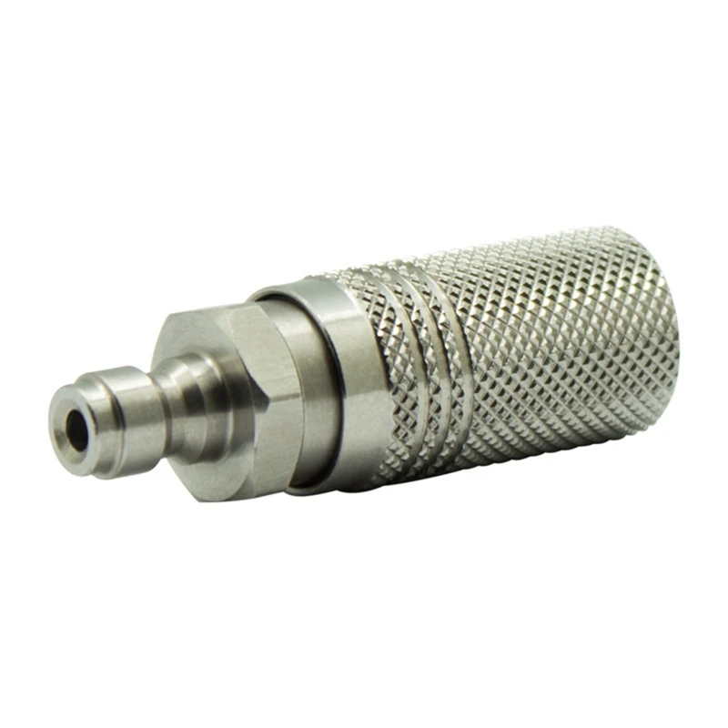 Scuba Diving PCP 1/8 NPT Female Thread Stainless Steel Coupler HPA CO2 Air Tank Refill Connector Quick Disconnect
Scuba Diving PCP 1/8 NPT Female Thread Stainless Steel Coupler HPA CO2 Air Tank Refill Connector Quick Disconnect