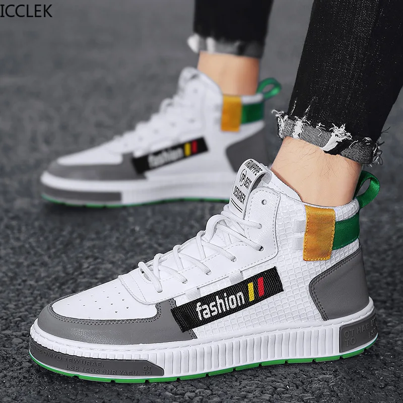 2022 Summer New Fashion Color Matching High-top Sneakers Personality All-Match Sports Shoes Youth Casual White Shoes
2022 Summer New Fashion Color Matching High-top Sneakers Personality All-Match Sports Shoes Youth Casual White Shoes