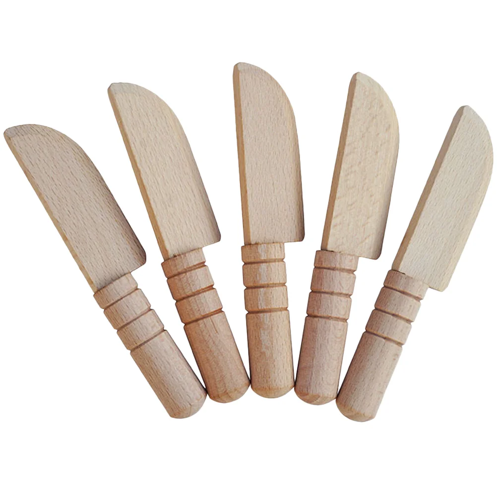 5 Pcs Simulated Wooden Knife Kitchen Kitchenware Toy Miniature Scene Accessory Toddlers Toys Early Education Pretend Cooking
5 Pcs Simulated Wooden Knife Kitchen Kitchenware Toy Miniature Scene Accessory Toddlers Toys Early Education Pretend Cooking