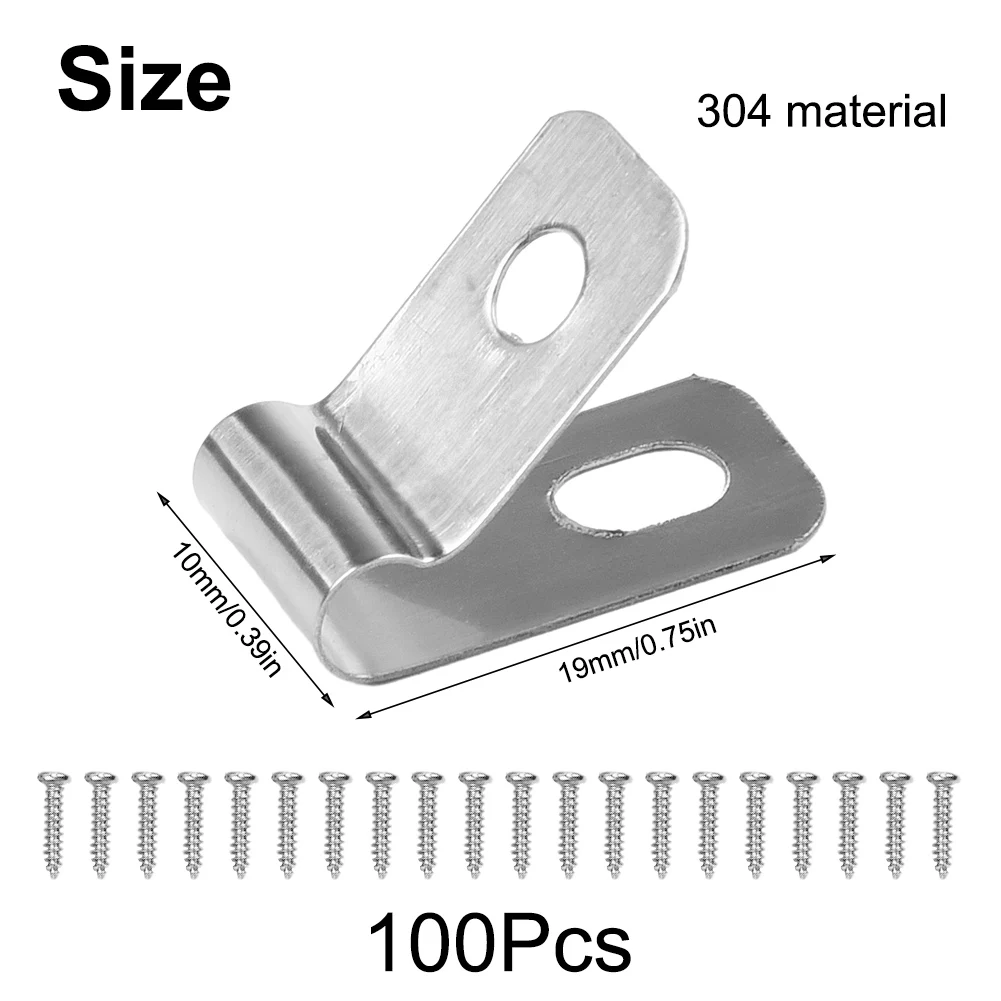 High Quality Fence Wire Clamps Farm Clamp 200/400pcs Agricultural Clip Aluminum Fencing Mounting Clips Stainless Steel
High Quality Fence Wire Clamps Farm Clamp 200/400pcs Agricultural Clip Aluminum Fencing Mounting Clips Stainless Steel